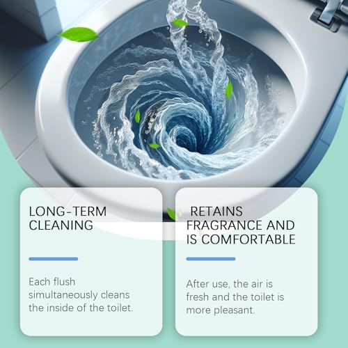 Krazy Clean Pro Toilet Cleaner 10 Years Long-Lasting Fresh Scent
