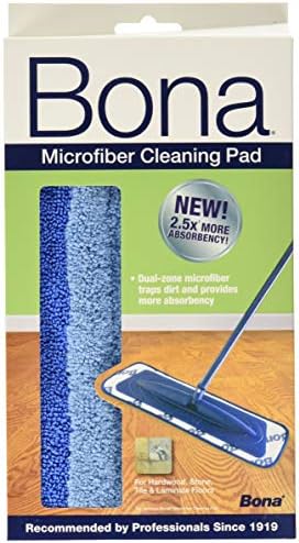 Bona Microfiber Cleaning Pad 3 Pack Reusable
