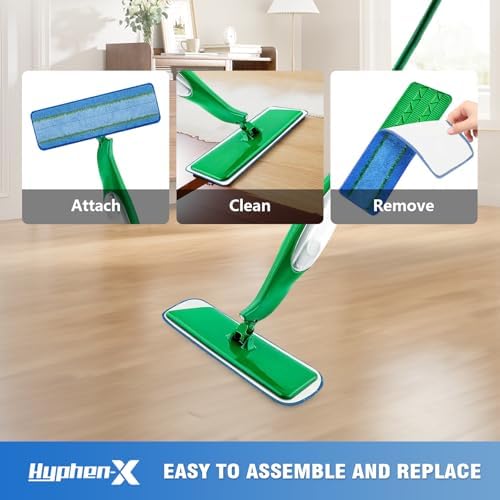 12 Pack Microfiber Mop Pads for Libman Freedom Spray Mop