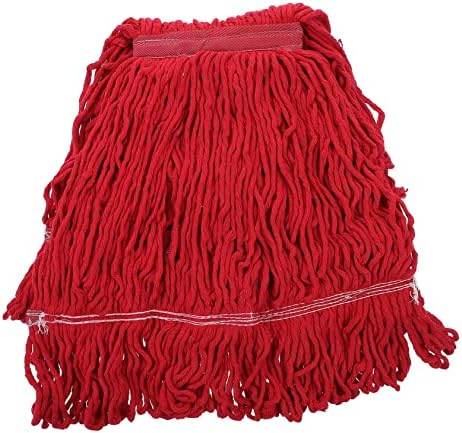 PACKOVE Cotton Yarn Mop Head Replacement Reusable No Lint