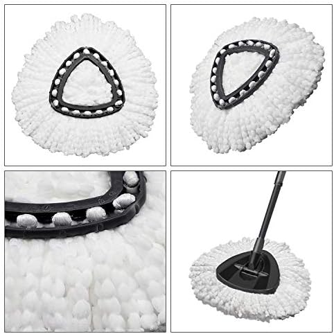 3 Pack DANGSHAN Mop Refills for Spin Mop