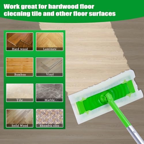 UKEENOR Heavy Duty Pet Dry Mop Refills 40 Count 78x118