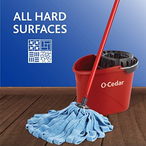 O-Cedar Microfiber Cloth Mop Refill Pack of 2 1