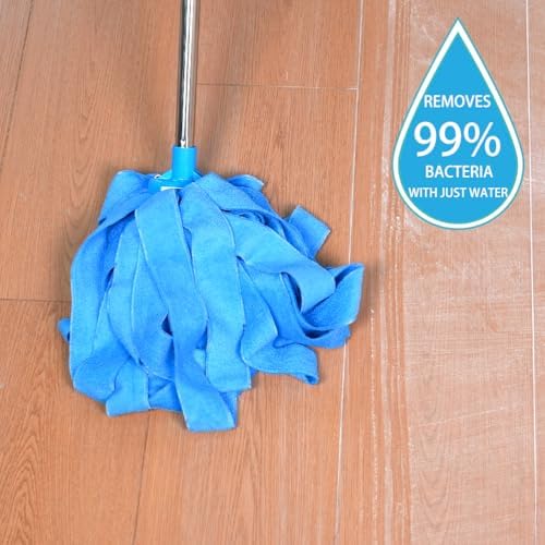 EaseYourDay Screw-On Microfiber Mop Head Refill 3PCS