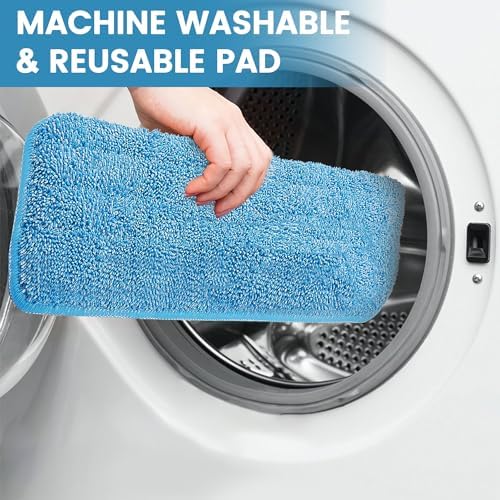 Tidy Monster 6-Pack Reusable Microfiber Mop Pads