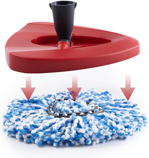 Matthew Spin Mop Replacement Head Base for 1 Tank System