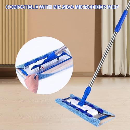 16 Inch Microfiber Mop Pads Replacement for SIGA - 8 Pack
