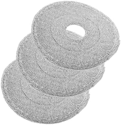 3pcs Reusable Cotton Mop Heads for Wet Dry Cleaning