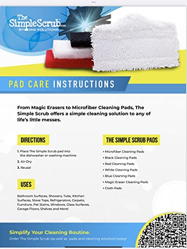 The Simple Scrub Tile Mop Brush Refill Pack 1