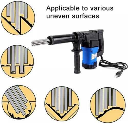LSBHPPD 1400W Handheld Electric Rust Gun for Marine Ship and Industrial Use