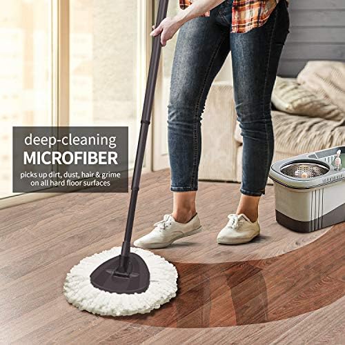 3 Pack DANGSHAN Mop Refills for Spin Mop