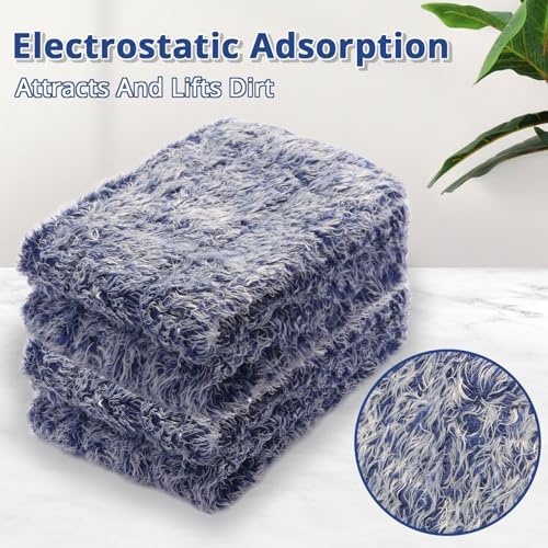 Fertilfy 6 Pack Mop Pads for Bona Mop Washable Reusable