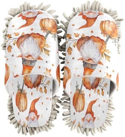 Zhirexin Thanksgiving Cleaning Mop Slippers