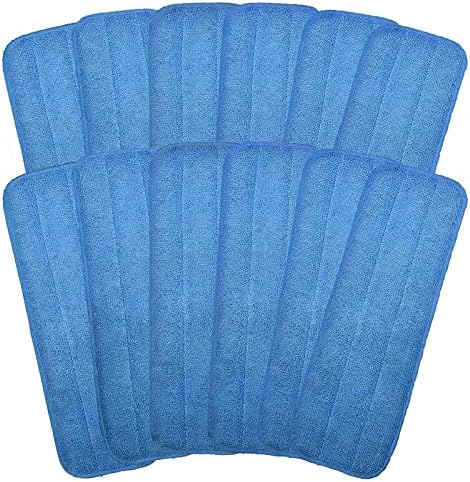Microfiber Mop Pads 185 x 63 Inch Reusable Washable