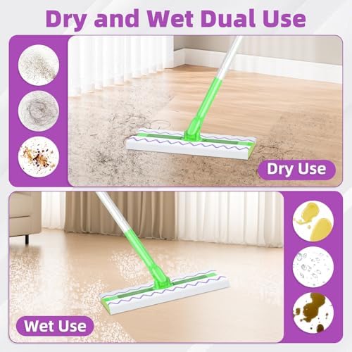Nicemiya 24 Pack Microfiber Mop Pads for Swiffer Sweeper