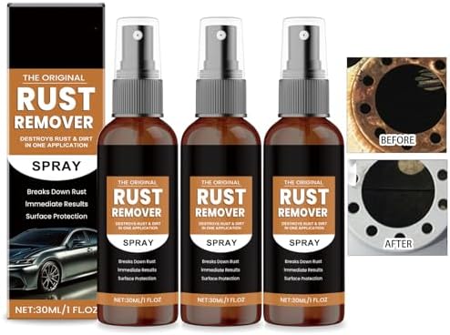 Rust Remover Spray - 2025 Upgrade for Metal and Car Scratches
