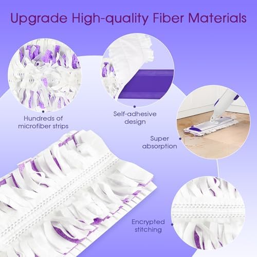 COBLOB 14 Pack Swiffer PowerMop Replacement Mop Pads