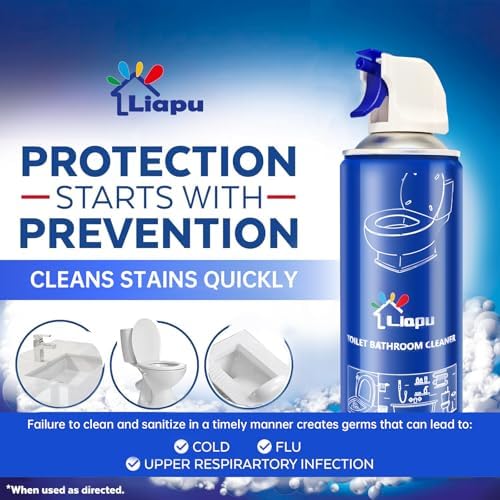 Liapu Toilet Bowl Cleaner with Fresh Mint Scent