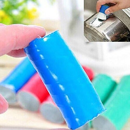 2Pcs Magic Stainless Steel Rust Remover Brush