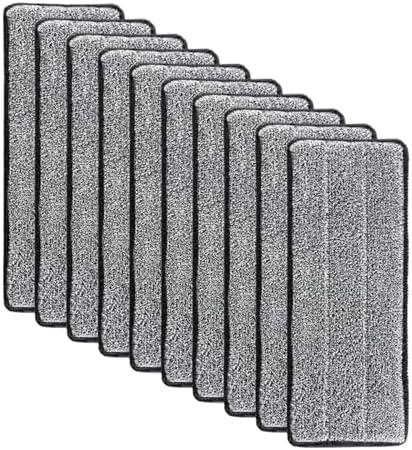 Vamarads 40cm Microfiber Mop Pad Replacement Kit 5pcs Gray