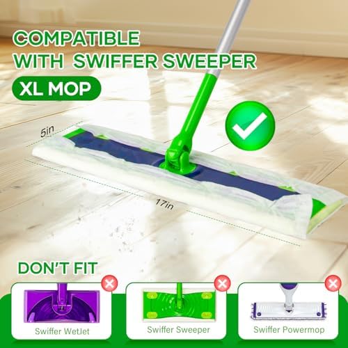Liminfeit 80 Count Dry Sweeping Cloths for Swiffer XL