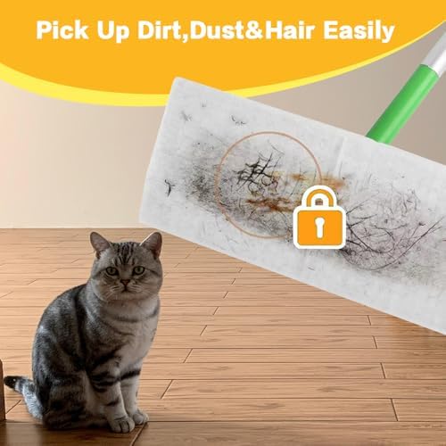 Atecess Dry Sweeping Cloths 100-Pack for Swiffer