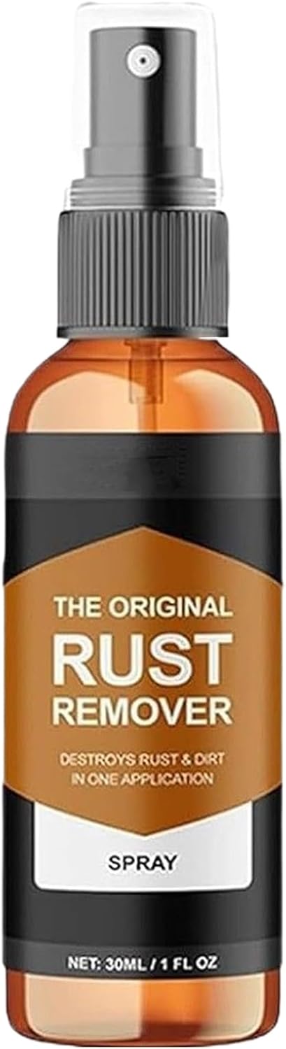 Car Rust Remover Spray 30ml for Metal and Concrete Cleaning