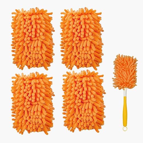 REBLEU Reusable Duster Refill - 4 Pack for Swiffer Hand Duster