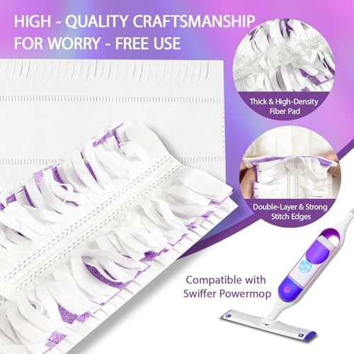 10PCS Swiffer Power Mop Refill Pads - Multi-Surface Cleaning