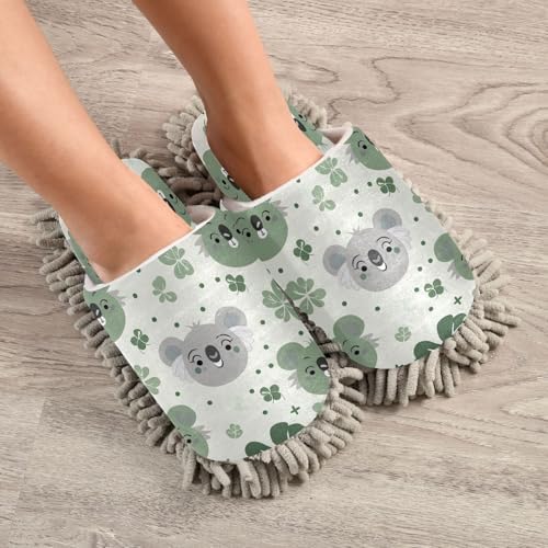 Zhirexin Cartoon Koala Cleaning Slippers