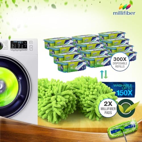 Millifiber X-Large Dust Mop Refill 6 Pack - Pet Friendly