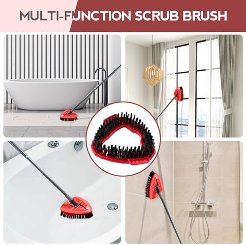 Koolstuffs Spin Mop Scrub Brush Head for RinseClean 2-Tank System