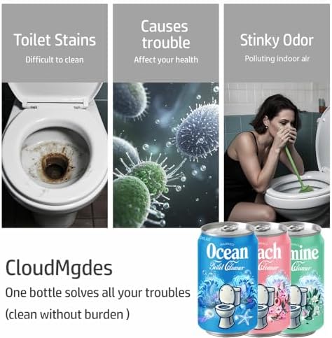CloudMades Beverage Can Toilet Cleaner with Fresh Scent 1