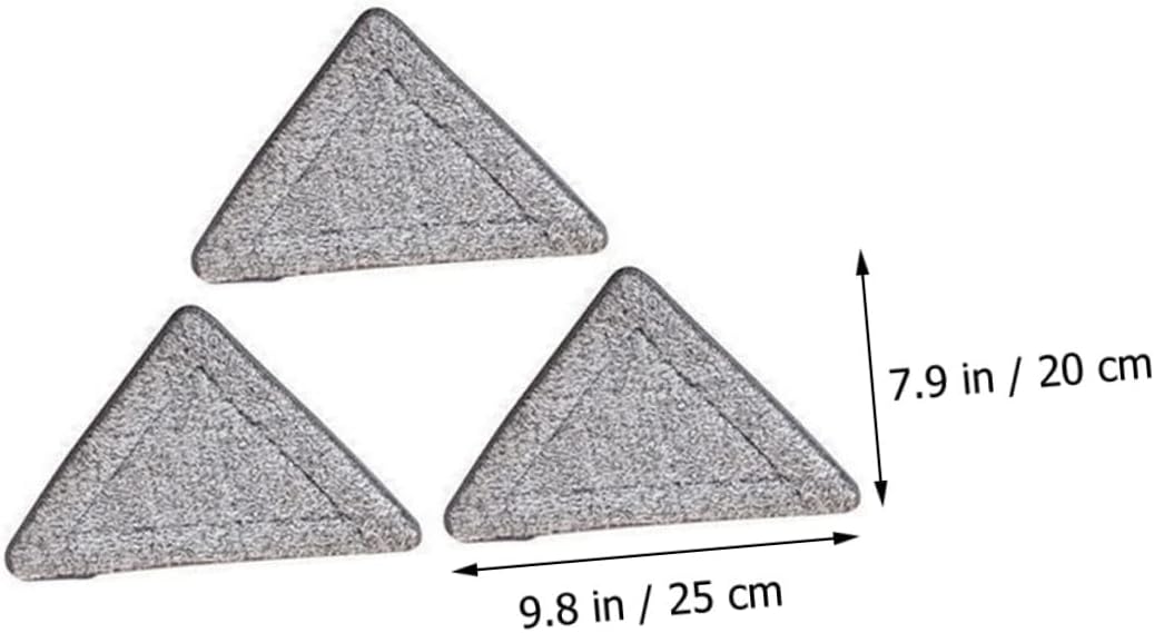 6pcs Chenille Mop Replacement Pads for Hardwood Tile Marble Cleaning