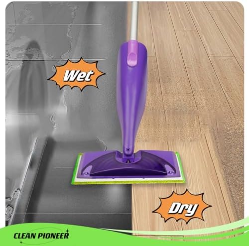 8 Pack Reusable Mop Pads for Swiffer Wet Jet Mops