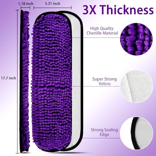 NIXOOT 4 Pack Heavy Duty Pet Mop Refills for Swiffer