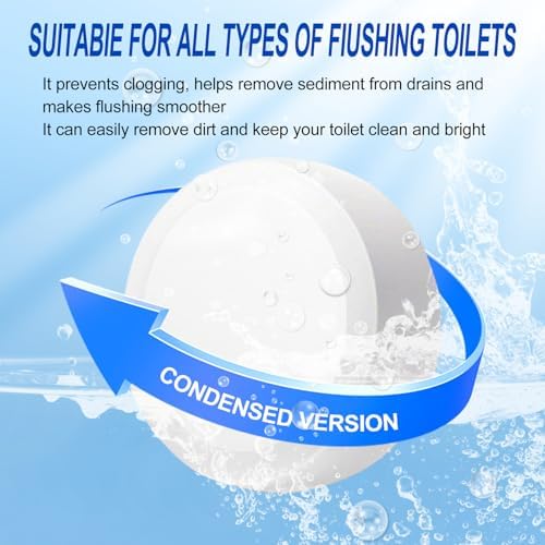 IFSRF Toilet Cleaner 50-Pack Fast Dissolving Deodorizing