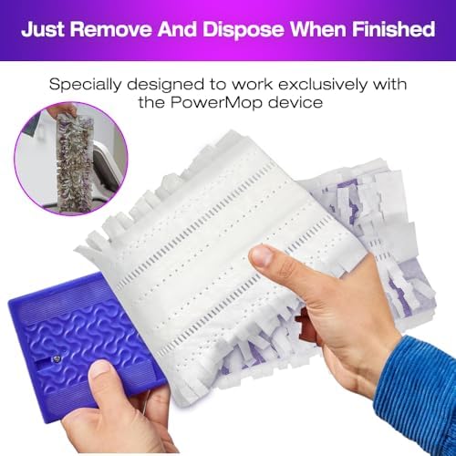 Home Times 10 Reusable Mop Pads for Swiffer Power Mop