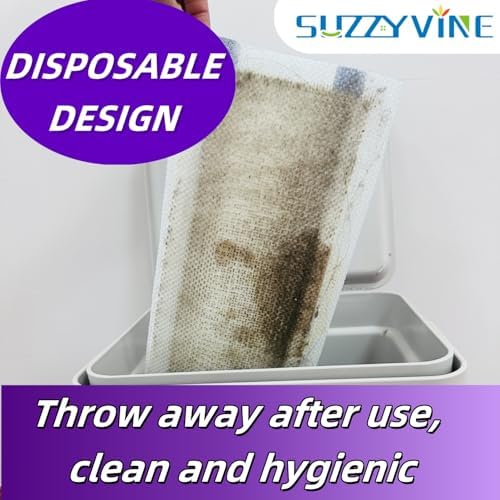 SUZZYVINE Wet Jet Mop Pads Refills 118 x 591 30 Count Multi-Surface