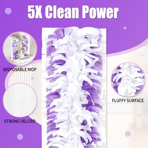 12 Count Swiffer Power Mop Replacement Pads - Multi-Surface Safe Cleaning