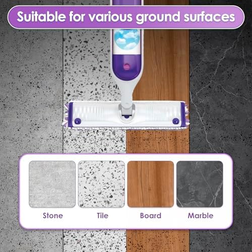 35 Pack BRUVISH PowerMop Pad Refills for All Surfaces