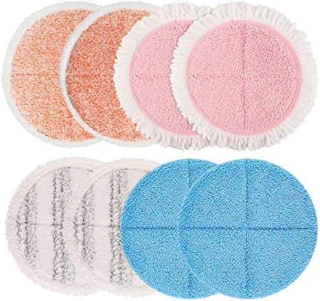 GreeSuit Electric Mop Pads 8 Pack 728in Round Replacement