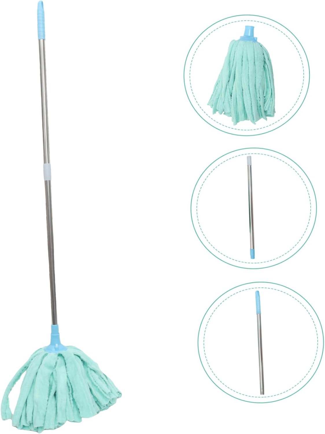 PACKOVE Reusable Mopping Head for Wood Tile Marble