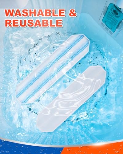 DR DAPPER H2prO Flat Mop Pad Replacement 4 Pack