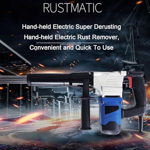 1400W Industrial Electric Needle Scaler for Rust and Paint Removal