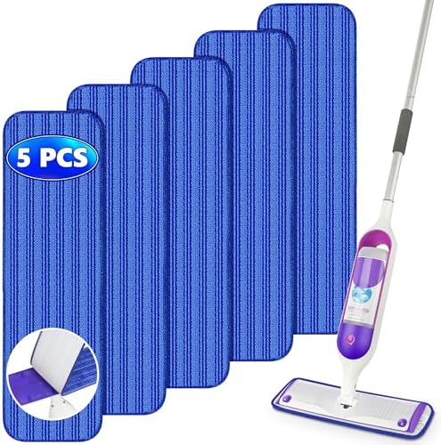 Reusable Mop Pads for Swiffer PowerMop 5 Pack