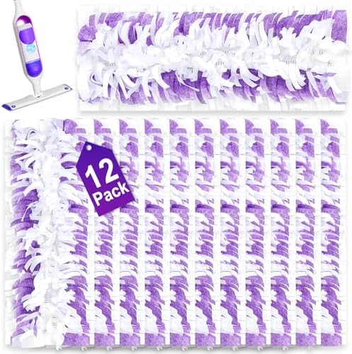 12PCS Hofosi Swiffer Power Mop Pad Refills