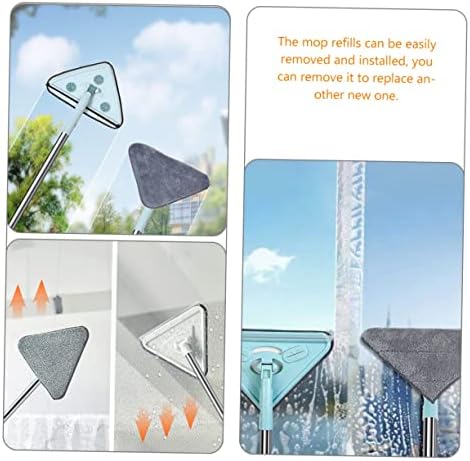 Minkissy 9pcs Triangle Mop Replacement Pads