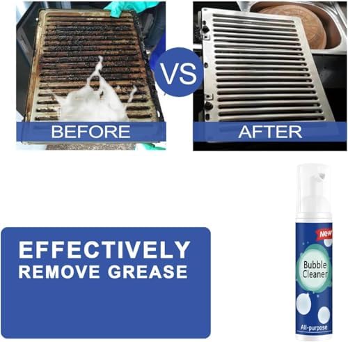 Aozonyoi High Oil Breakdown Foaming Spray Rinse-Free Kitchen Cleaner