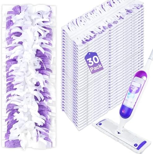 30-Pack Disposable Mopping Pads for S P Mop